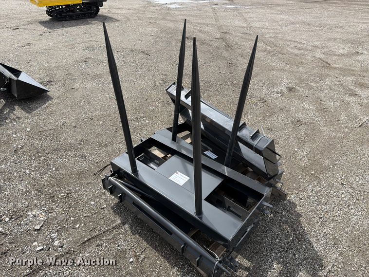image for item EQ8059 (4) skid steer bale spears