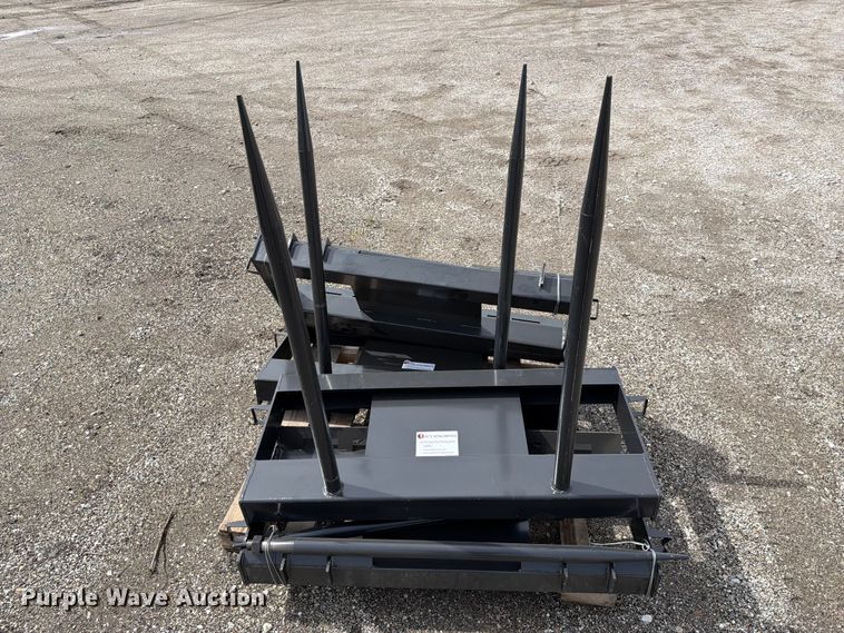image for item EQ8059 (4) skid steer bale spears