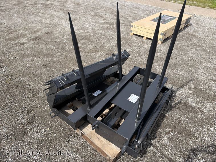image for item EQ8059 (4) skid steer bale spears