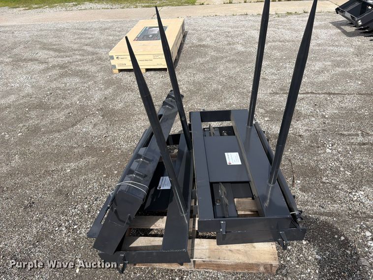 image for item EQ8059 (4) skid steer bale spears