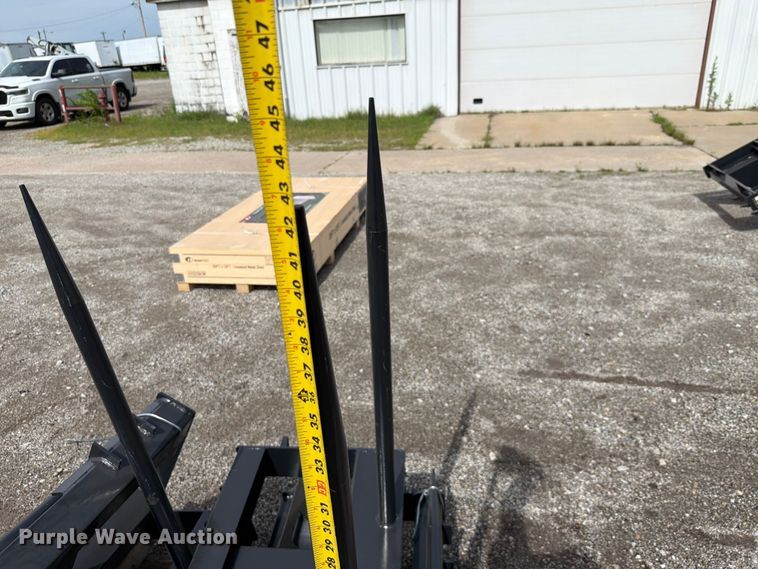 image for item EQ8059 (4) skid steer bale spears