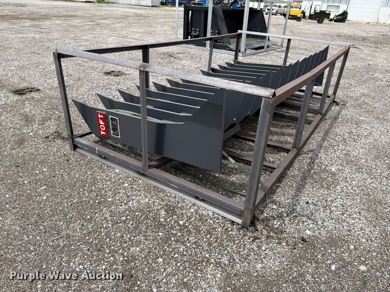 image for item EQ8065 2025 Toft ST-72 skid steer rake