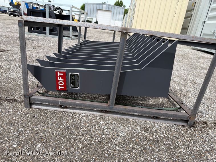 image for item EQ8065 2025 Toft ST-72 skid steer rake