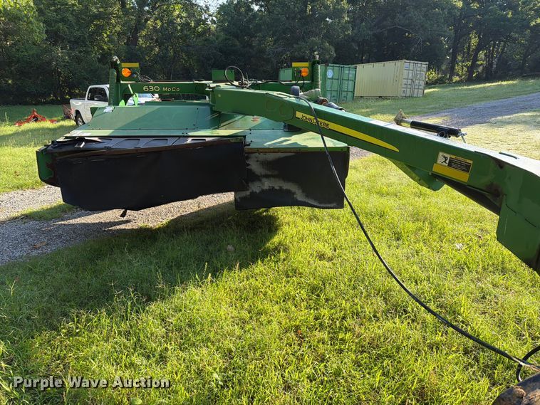 image for item EQ8067 2013 John Deere 630 flail mower