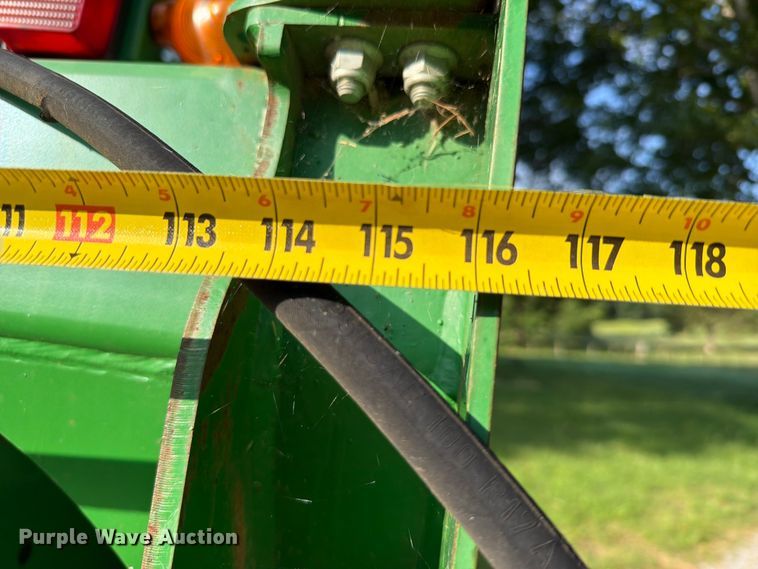 image for item EQ8067 2013 John Deere 630 flail mower