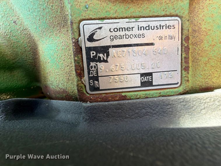 image for item EQ8067 2013 John Deere 630 flail mower