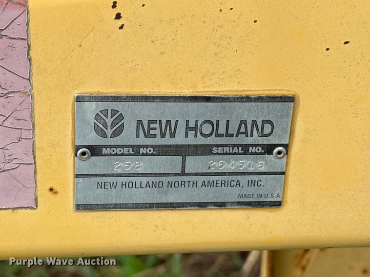 image for item ET6353 New Holland DP2010 hay rake
