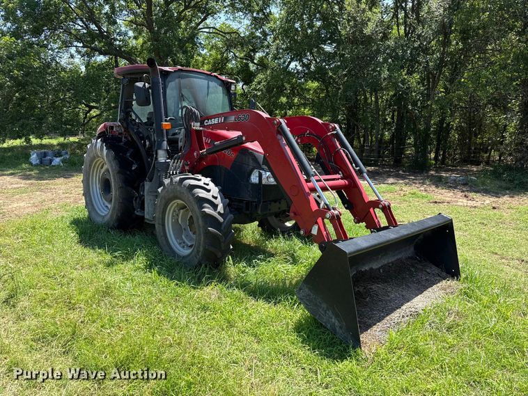 image for item ET6374 2017 Case IH Farmall 120C MFWD tractor