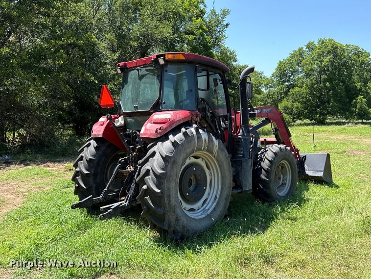 image for item ET6374 2017 Case IH Farmall 120C MFWD tractor
