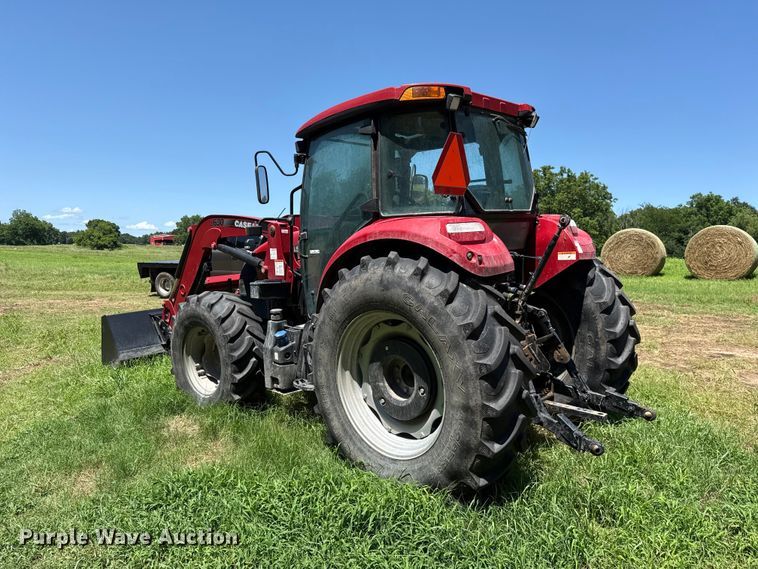 image for item ET6374 2017 Case IH Farmall 120C MFWD tractor