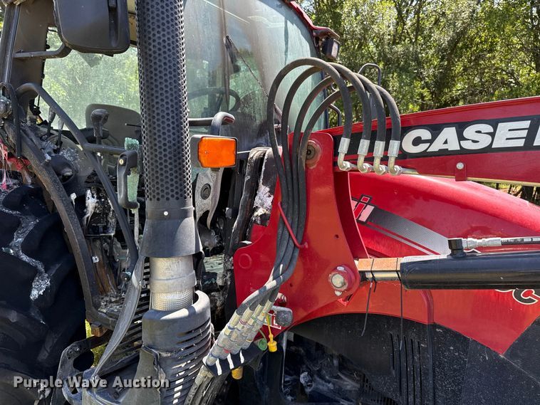 image for item ET6374 2017 Case IH Farmall 120C MFWD tractor