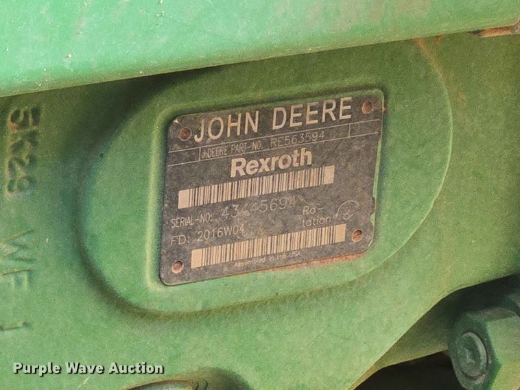 image for item EW0313 2016 John Deere 7210R 4WD tractor