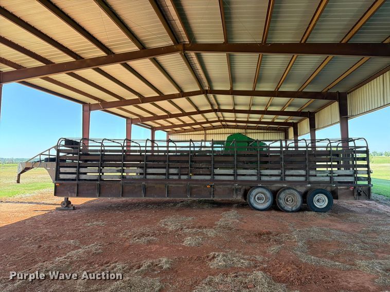 image for item EW0321 Shop built livestock trailer