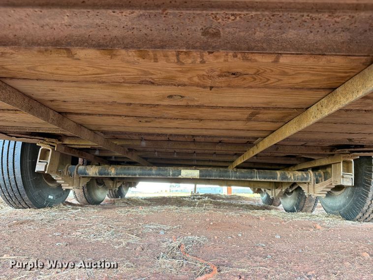 image for item EW0321 Shop built livestock trailer