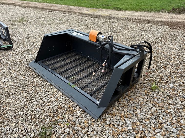 image for item EX1998 2025 Wolverine SB-12-72W skid steer screening bucket