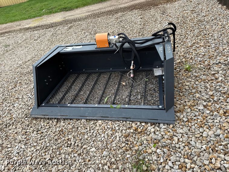 image for item EX1998 2025 Wolverine SB-12-72W skid steer screening bucket