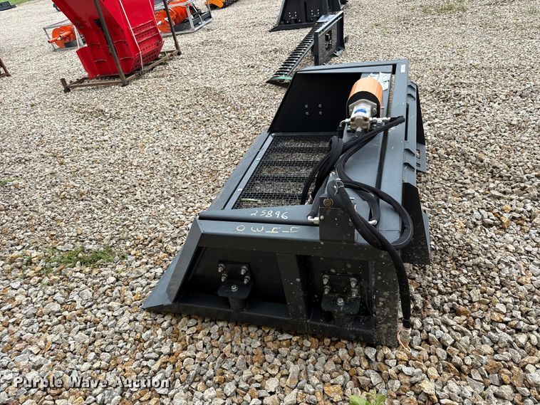 image for item EX1998 2025 Wolverine SB-12-72W skid steer screening bucket