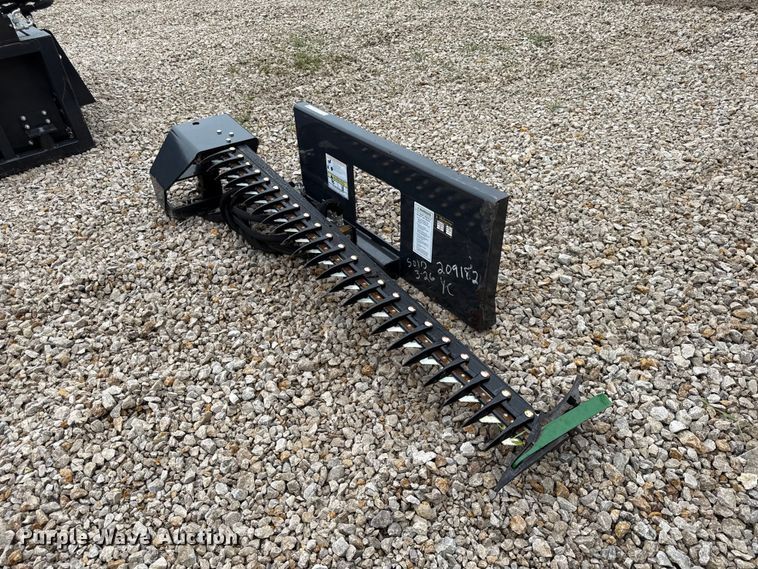 image for item EX1999 2025 Wolverine SBM-12-72W skid steer sickle bar mower