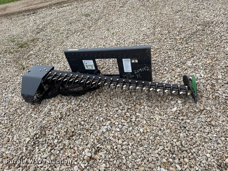 image for item EX1999 2025 Wolverine SBM-12-72W skid steer sickle bar mower