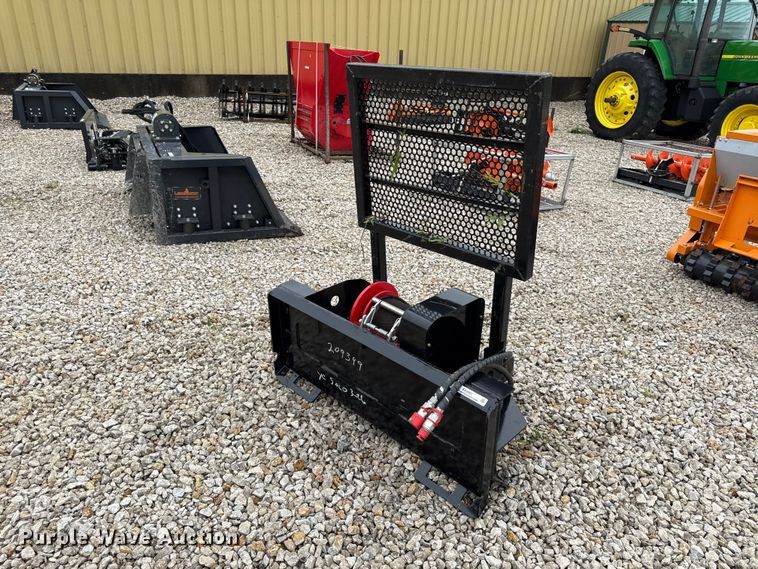 image for item EX2001 Skid steer winch
