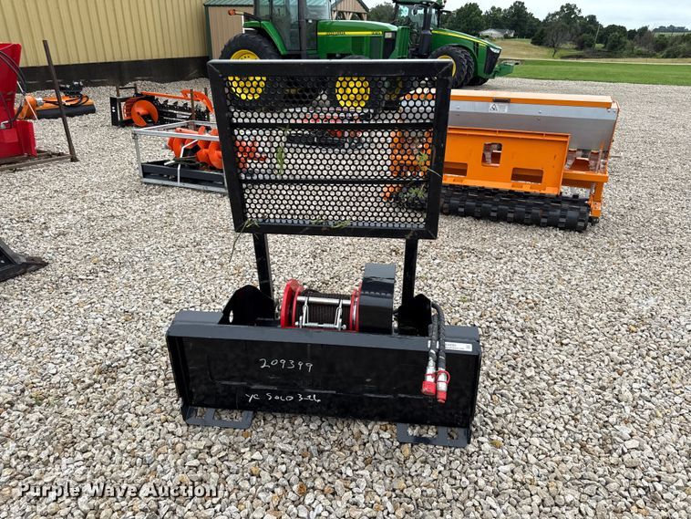 image for item EX2001 Skid steer winch