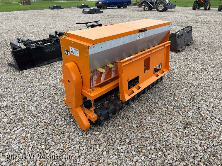 image for item EX2005 2025 LandHonor No till drill skid steer seeder