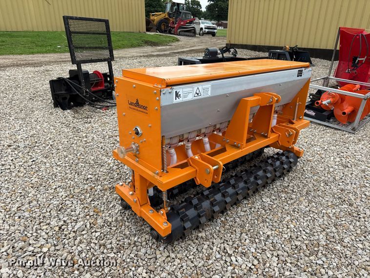 image for item EX2005 2025 LandHonor No till drill skid steer seeder