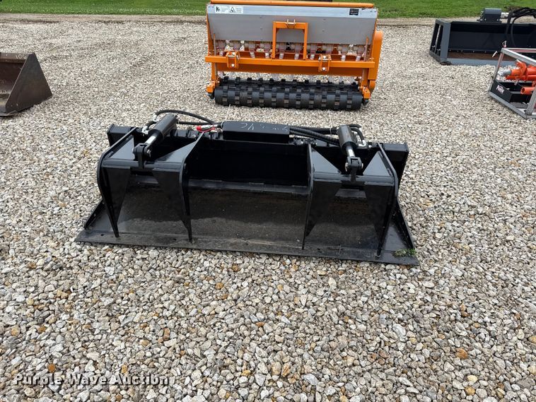 image for item EX2008 Captok skid steer grapple bucket