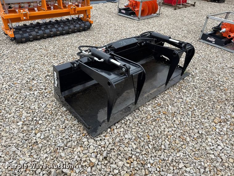 image for item EX2008 Captok skid steer grapple bucket