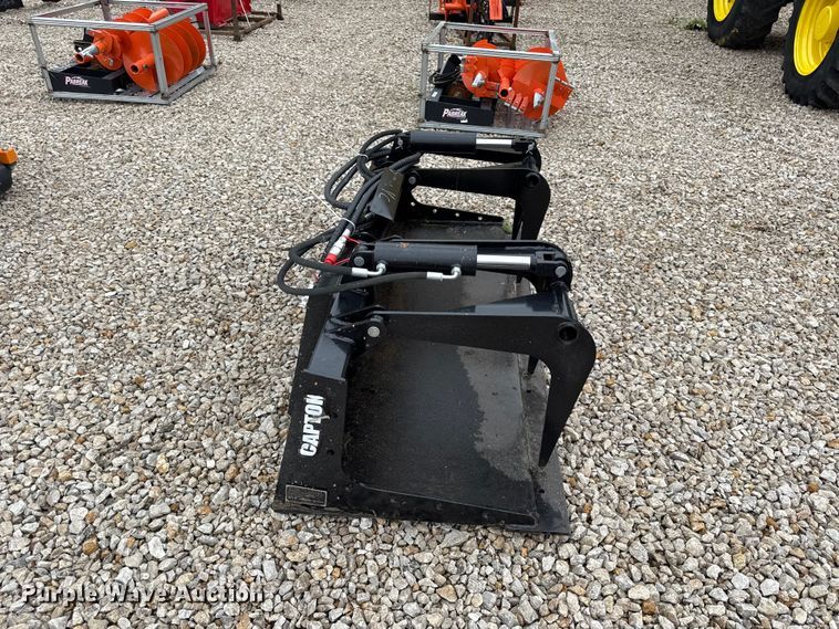 image for item EX2008 Captok skid steer grapple bucket