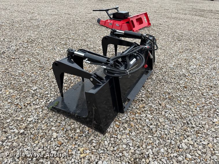 image for item EX2008 Captok skid steer grapple bucket