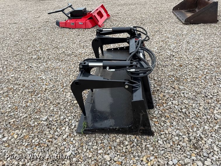 image for item EX2008 Captok skid steer grapple bucket