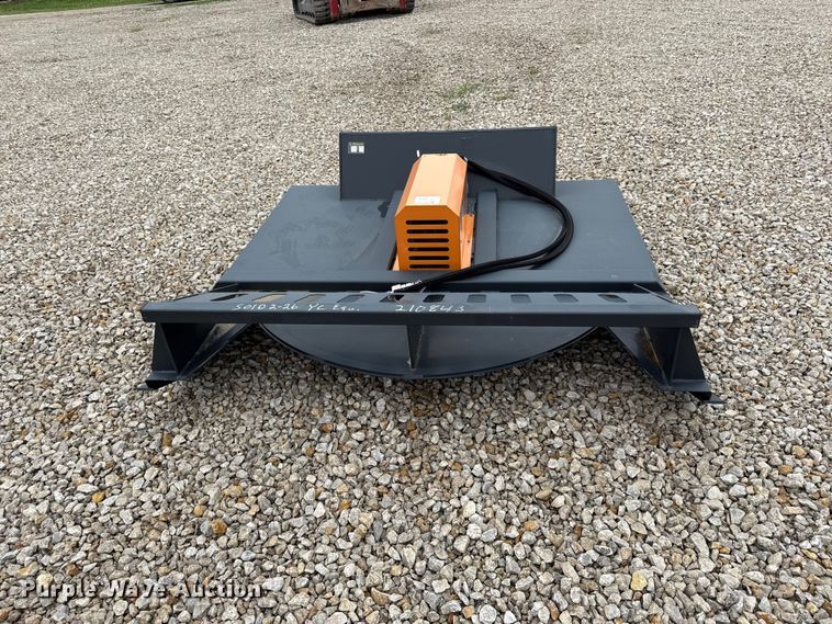 image for item EX2012 2025 Wolverine BC-13-72W skid steer brush mower