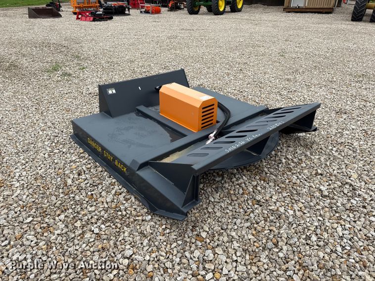 image for item EX2012 2025 Wolverine BC-13-72W skid steer brush mower