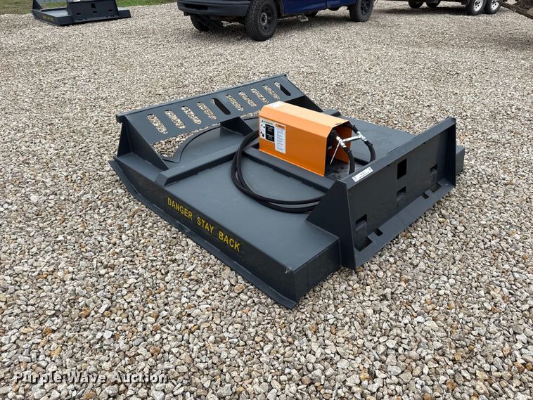 image for item EX2012 2025 Wolverine BC-13-72W skid steer brush mower