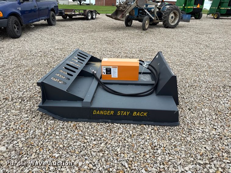 image for item EX2012 2025 Wolverine BC-13-72W skid steer brush mower