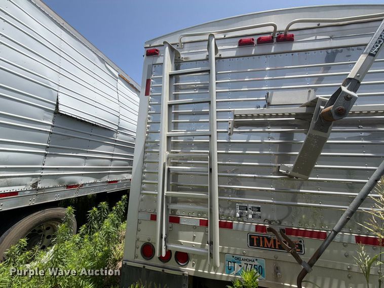 image for item EX2526 2007 Timpte grain trailer