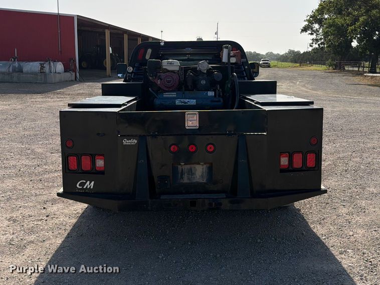 image for item EX4011 2011 Dodge Ram 3500 Heavy Duty Crew Cab flatbed pickup truck