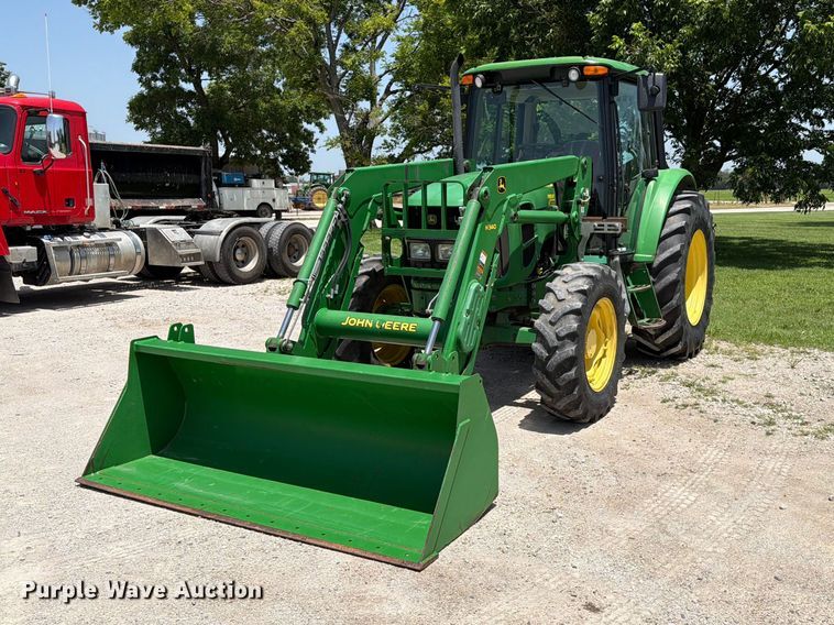 image for item EX4015 2009 John Deere 6330 MFWD tractor