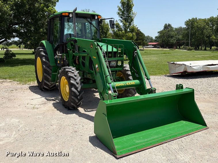 image for item EX4015 2009 John Deere 6330 MFWD tractor