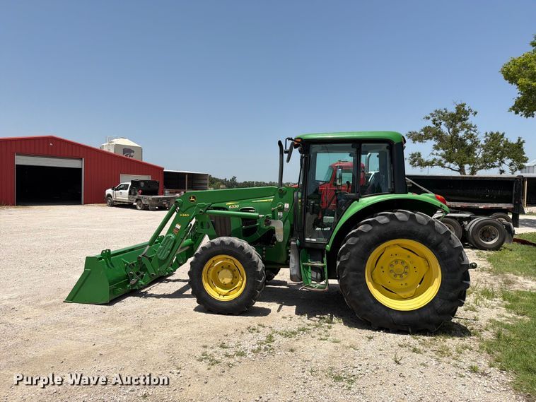 image for item EX4015 2009 John Deere 6330 MFWD tractor