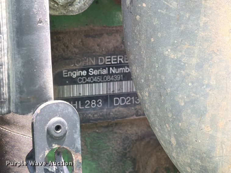 image for item EX4015 2009 John Deere 6330 MFWD tractor