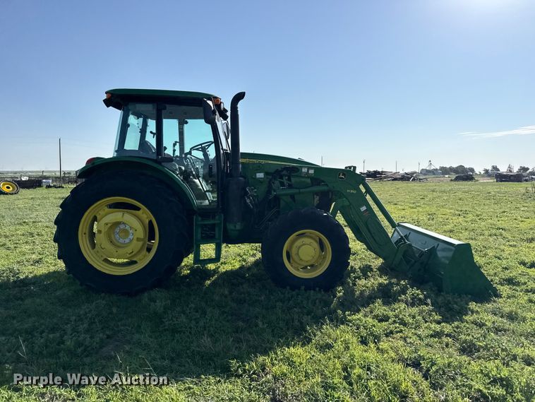 image for item FB6894 2016 John Deere 6120E MFWD tractor