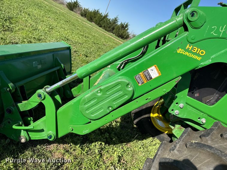 image for item FB6894 2016 John Deere 6120E MFWD tractor