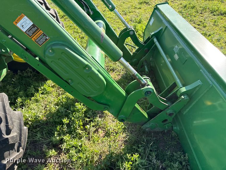 image for item FB6894 2016 John Deere 6120E MFWD tractor