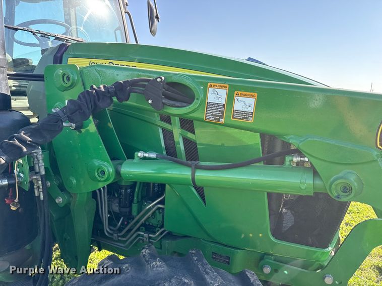 image for item FB6894 2016 John Deere 6120E MFWD tractor