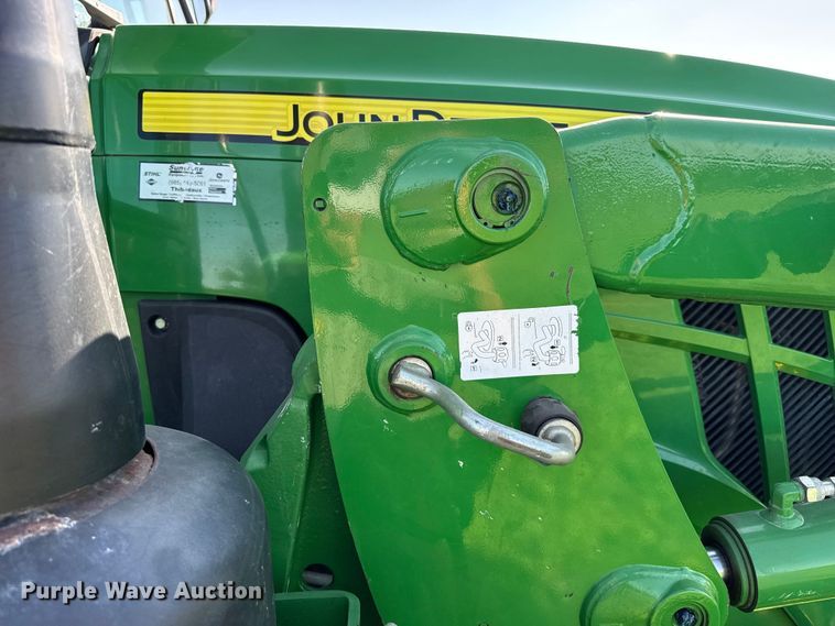 image for item FB6894 2016 John Deere 6120E MFWD tractor