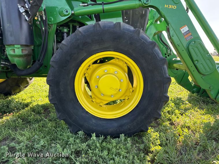image for item FB6894 2016 John Deere 6120E MFWD tractor