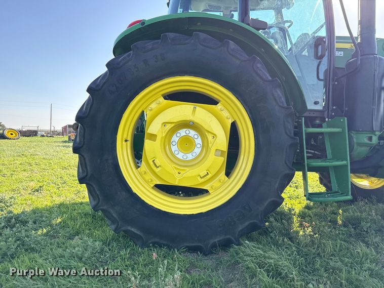 image for item FB6894 2016 John Deere 6120E MFWD tractor
