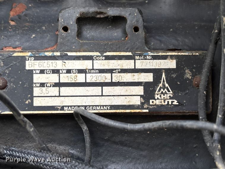 image for item FC1765 1989 Deutz-Allis 9190 MFWD tractor